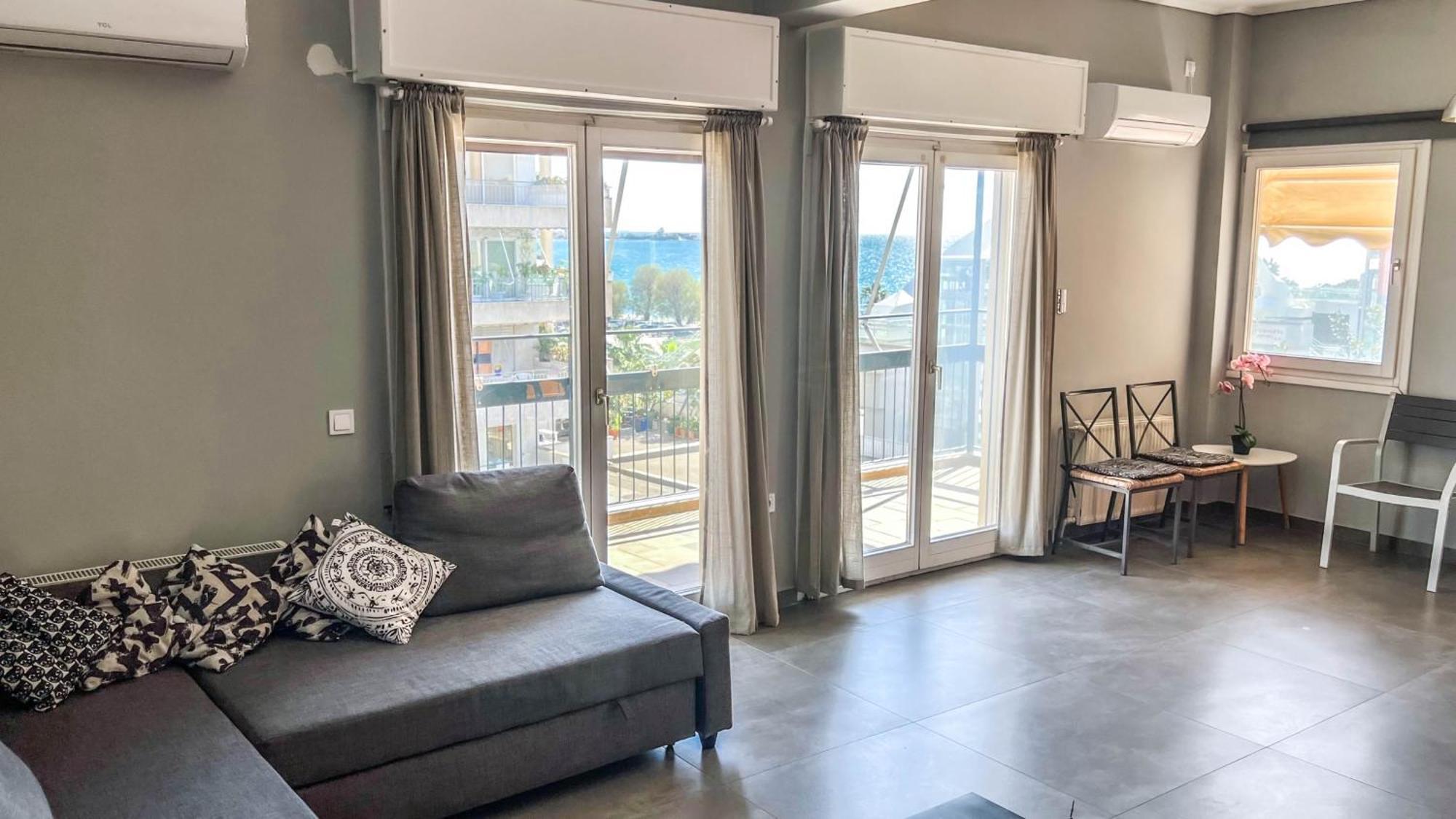 אתונה Alimos Sea View Family Apartment מראה חיצוני תמונה