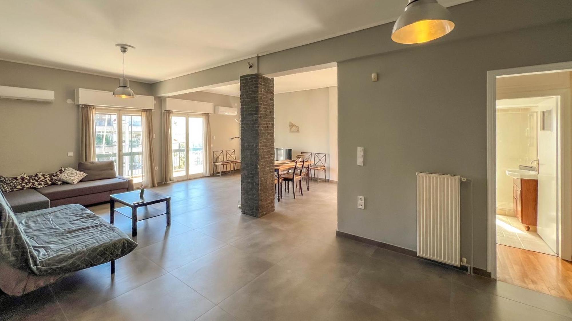 אתונה Alimos Sea View Family Apartment מראה חיצוני תמונה