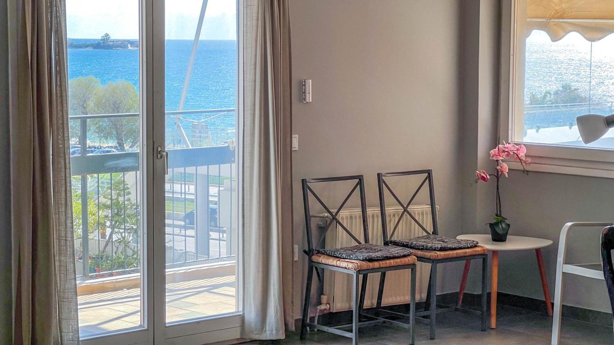 אתונה Alimos Sea View Family Apartment מראה חיצוני תמונה